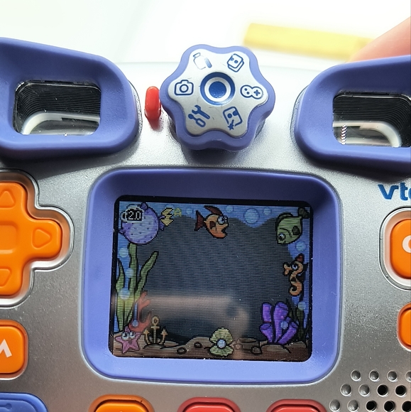 Vtech Kidizoom Plus 2.0 Megapixel Digital Camera 2x Zoom Blue Tested Wit… - Picture 5 of 13